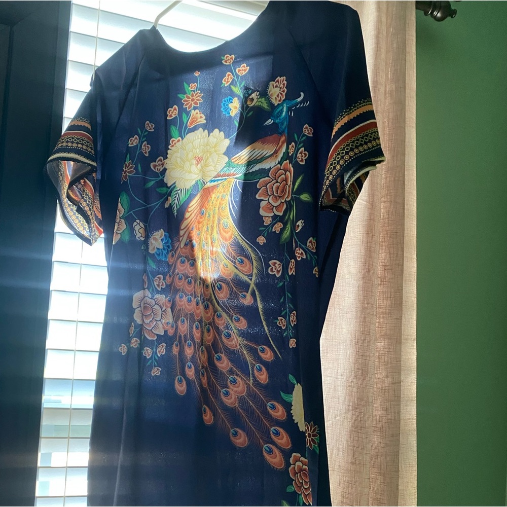 Peacock dress